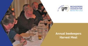 The annual beekeepers harvest meal
